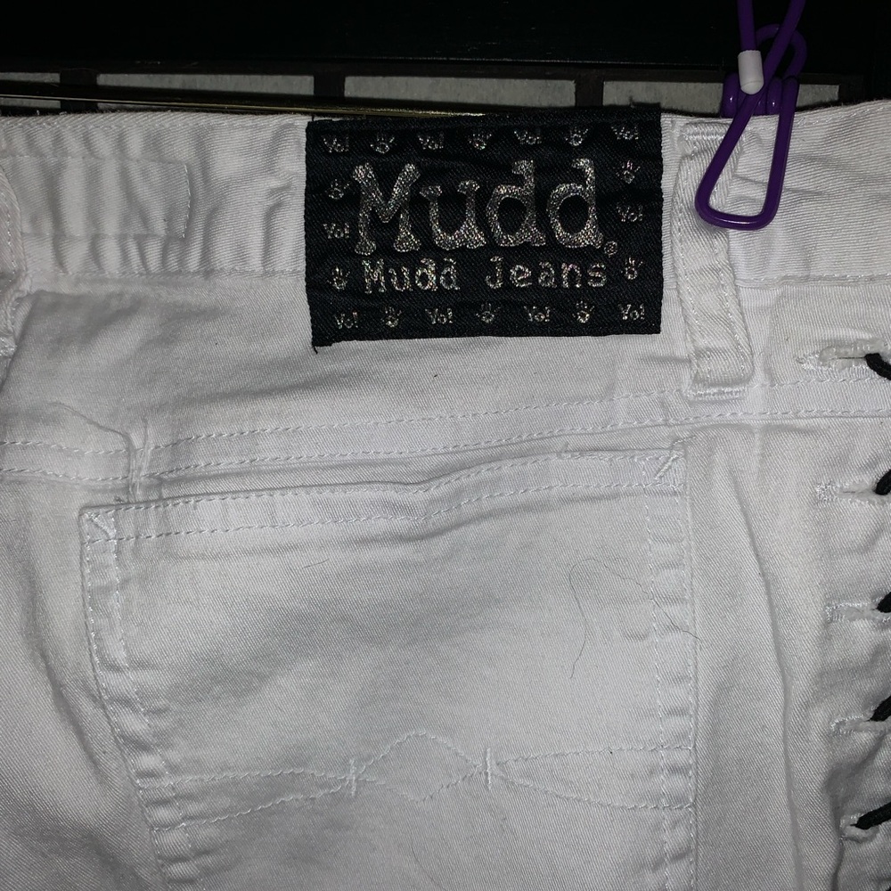 Vintage bellbottom Mudd Women's White Jeans